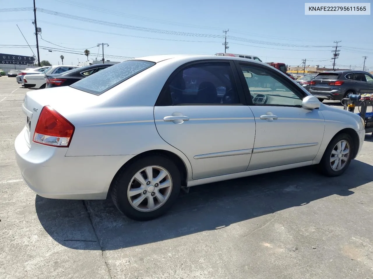 2009 Kia Spectra Ex VIN: KNAFE222795611565 Lot: 69672374