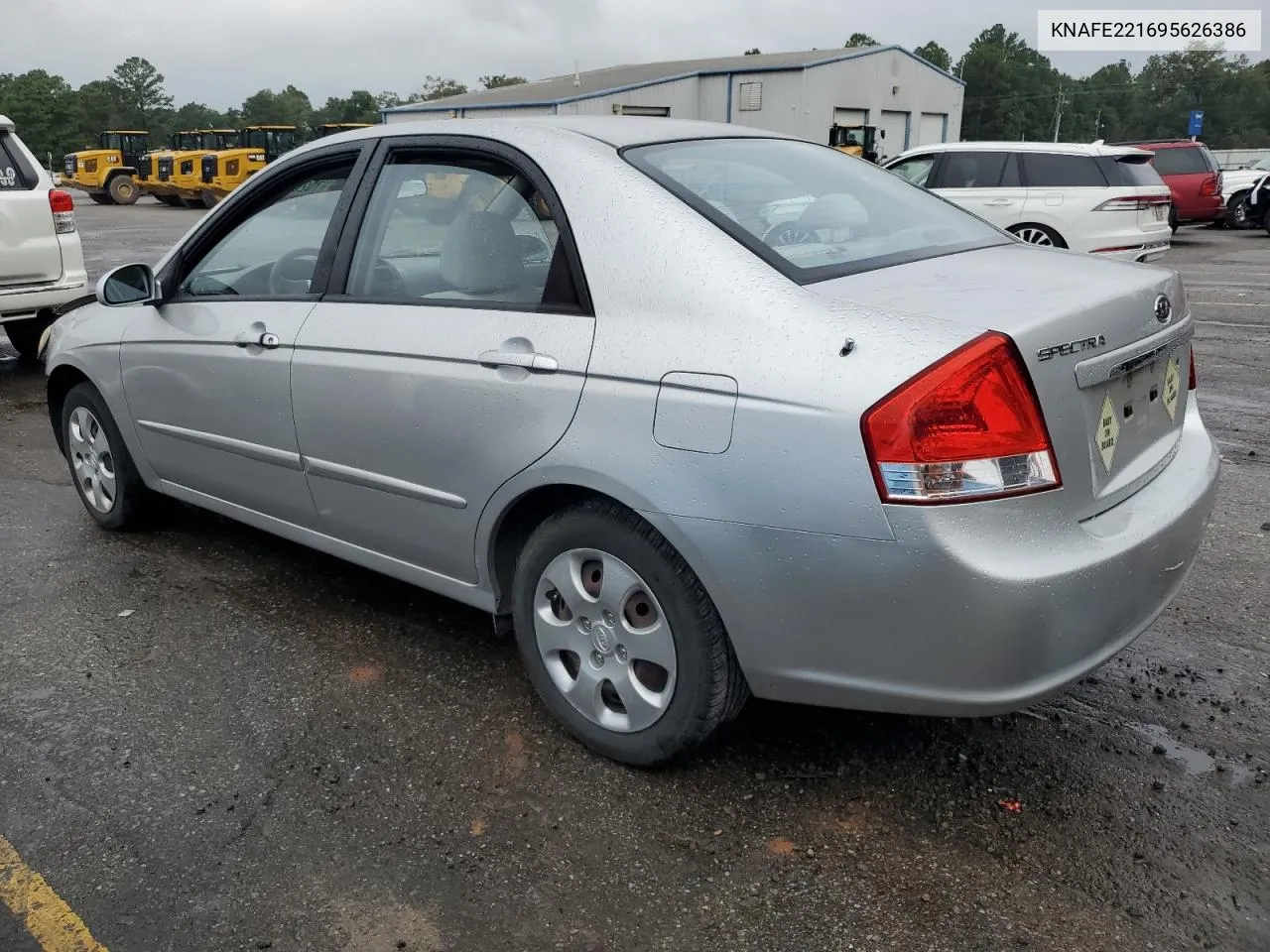 2009 Kia Spectra Ex VIN: KNAFE221695626386 Lot: 70260144