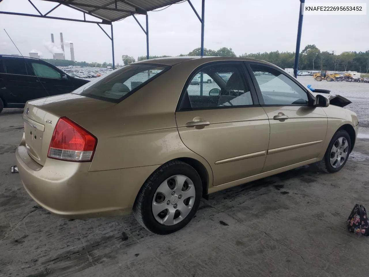 2009 Kia Spectra Ex VIN: KNAFE222695653452 Lot: 71300204