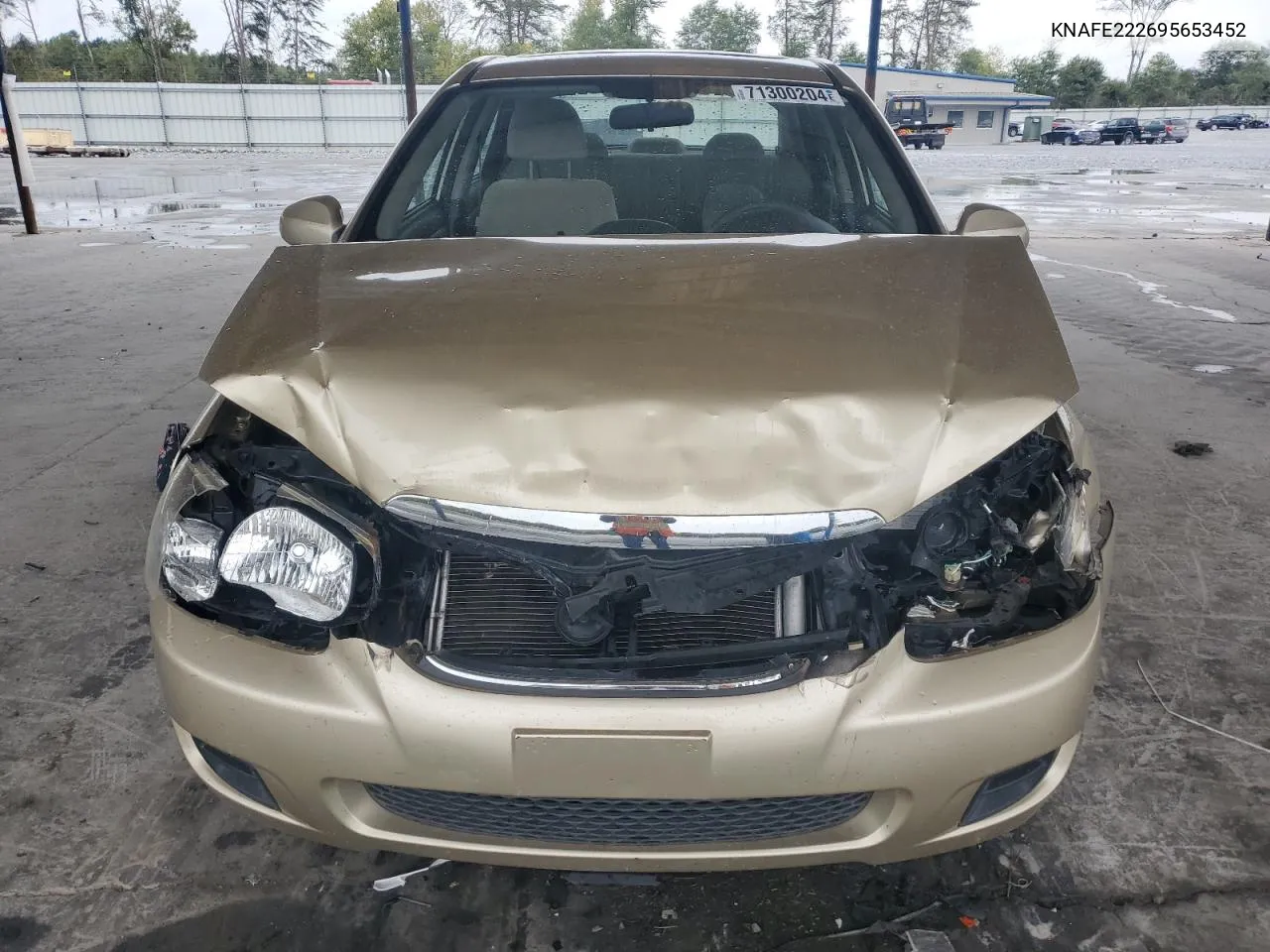 2009 Kia Spectra Ex VIN: KNAFE222695653452 Lot: 71300204