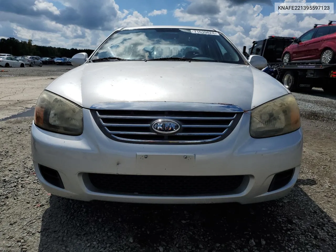 2009 Kia Spectra Ex VIN: KNAFE221395597123 Lot: 71639824