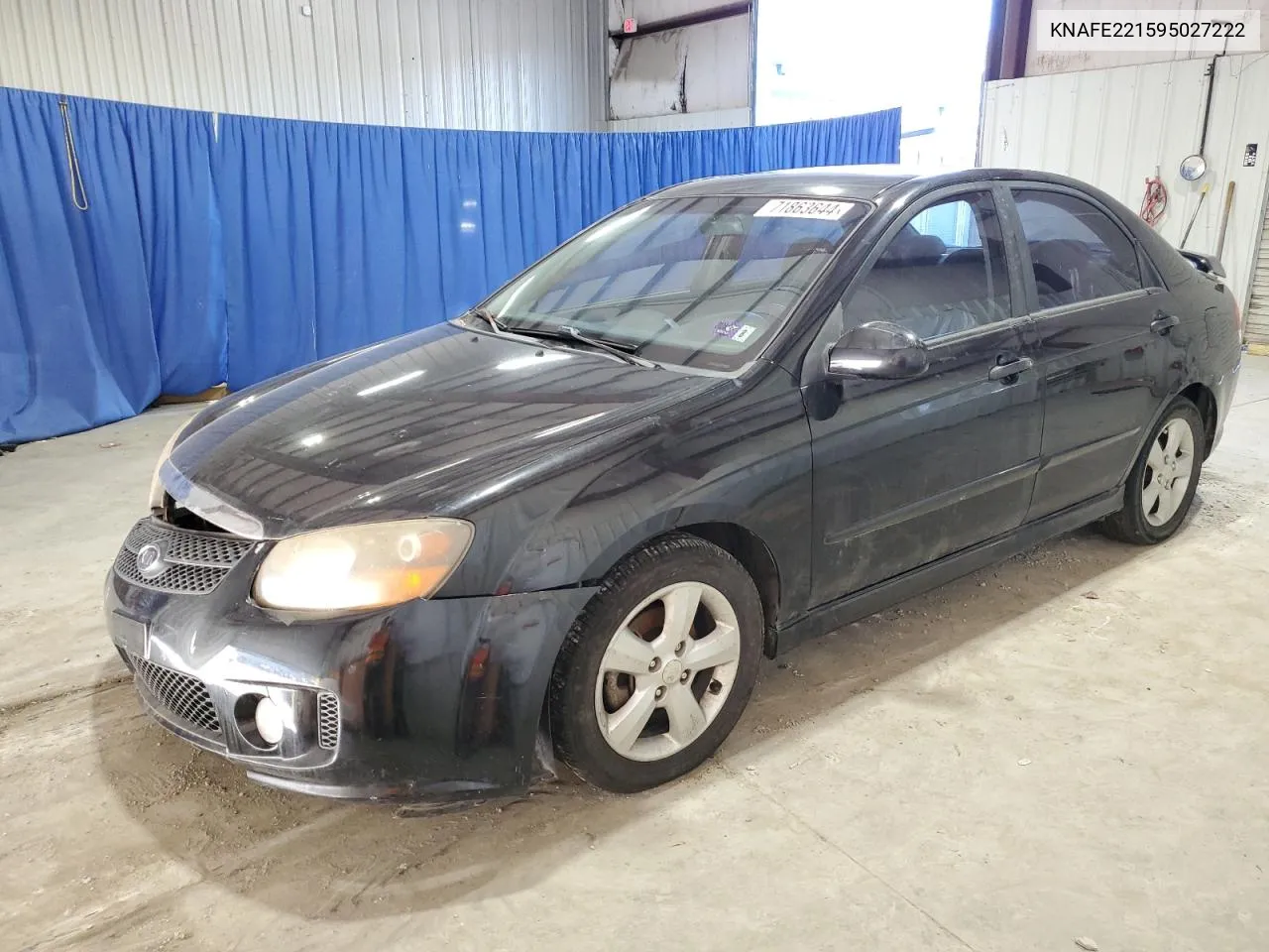 KNAFE221595027222 2009 Kia Spectra Ex