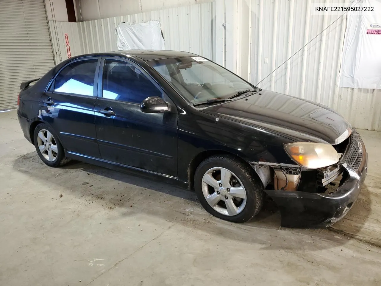 KNAFE221595027222 2009 Kia Spectra Ex