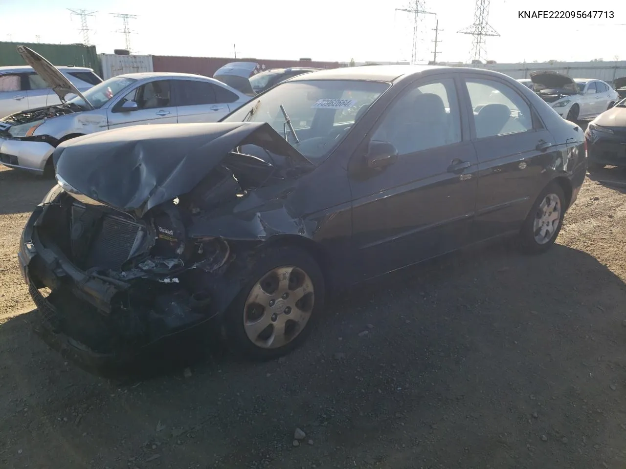 KNAFE222095647713 2009 Kia Spectra Ex