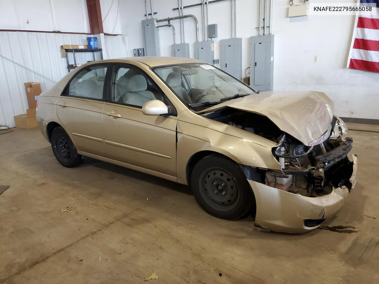 KNAFE222795665058 2009 Kia Spectra Ex