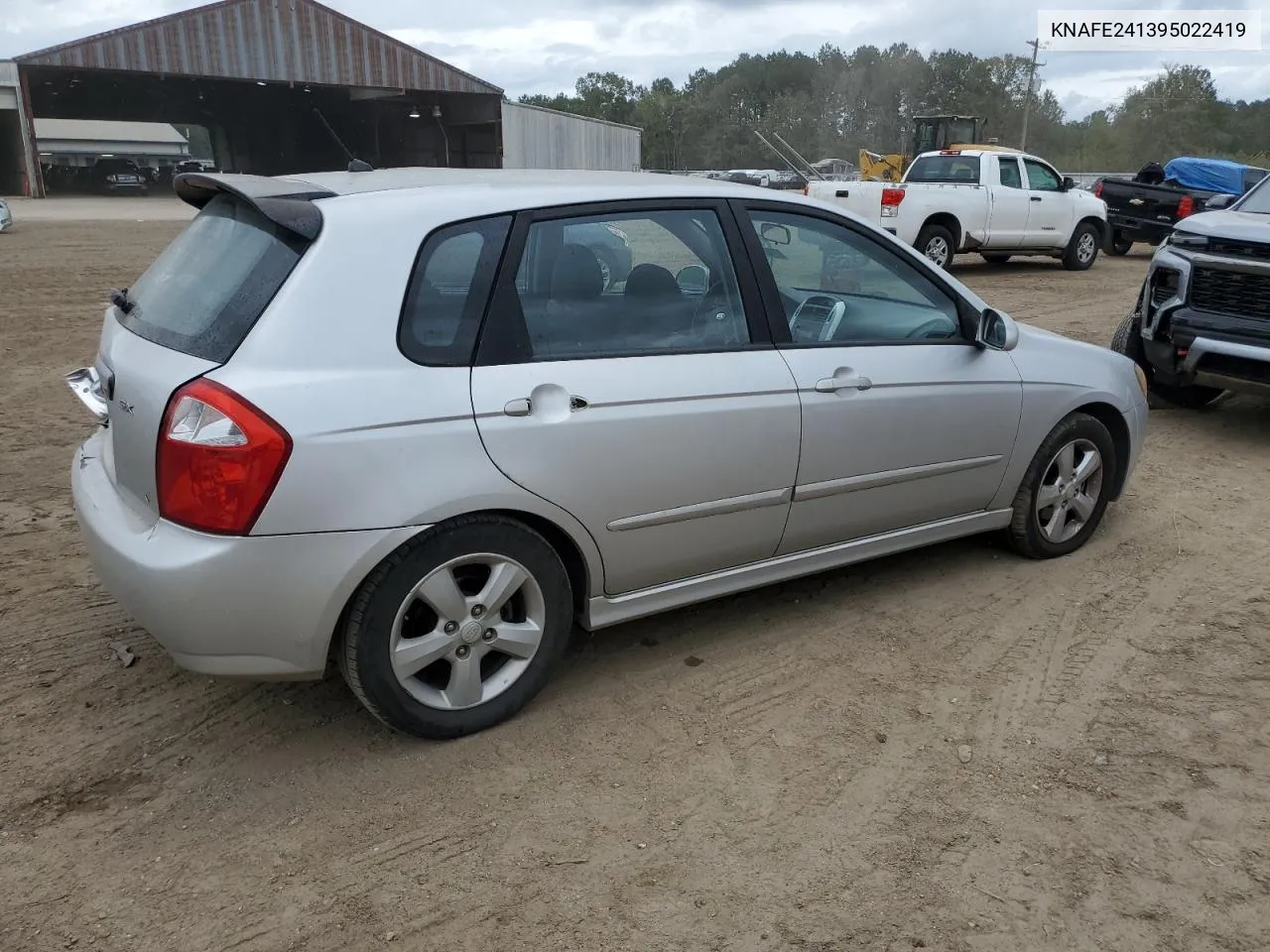 2009 Kia Spectra Sx VIN: KNAFE241395022419 Lot: 74794994