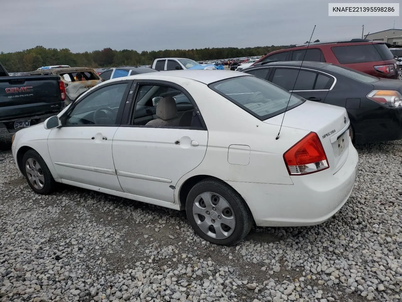 2009 Kia Spectra Ex VIN: KNAFE221395598286 Lot: 78393274