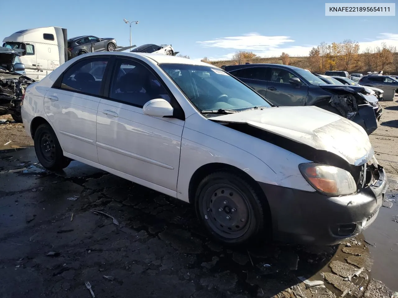 KNAFE221895654111 2009 Kia Spectra Ex