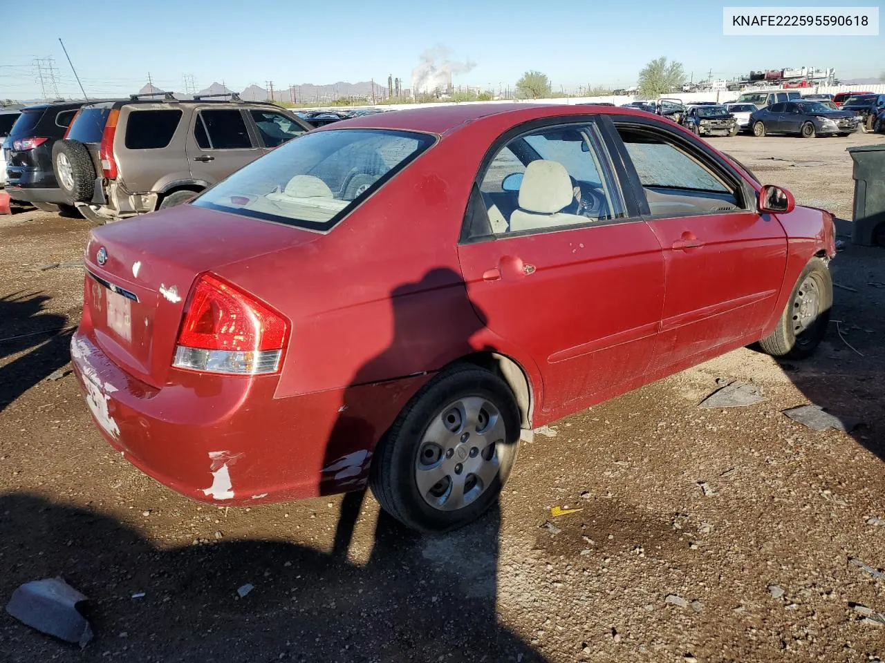 KNAFE222595590618 2009 Kia Spectra Ex