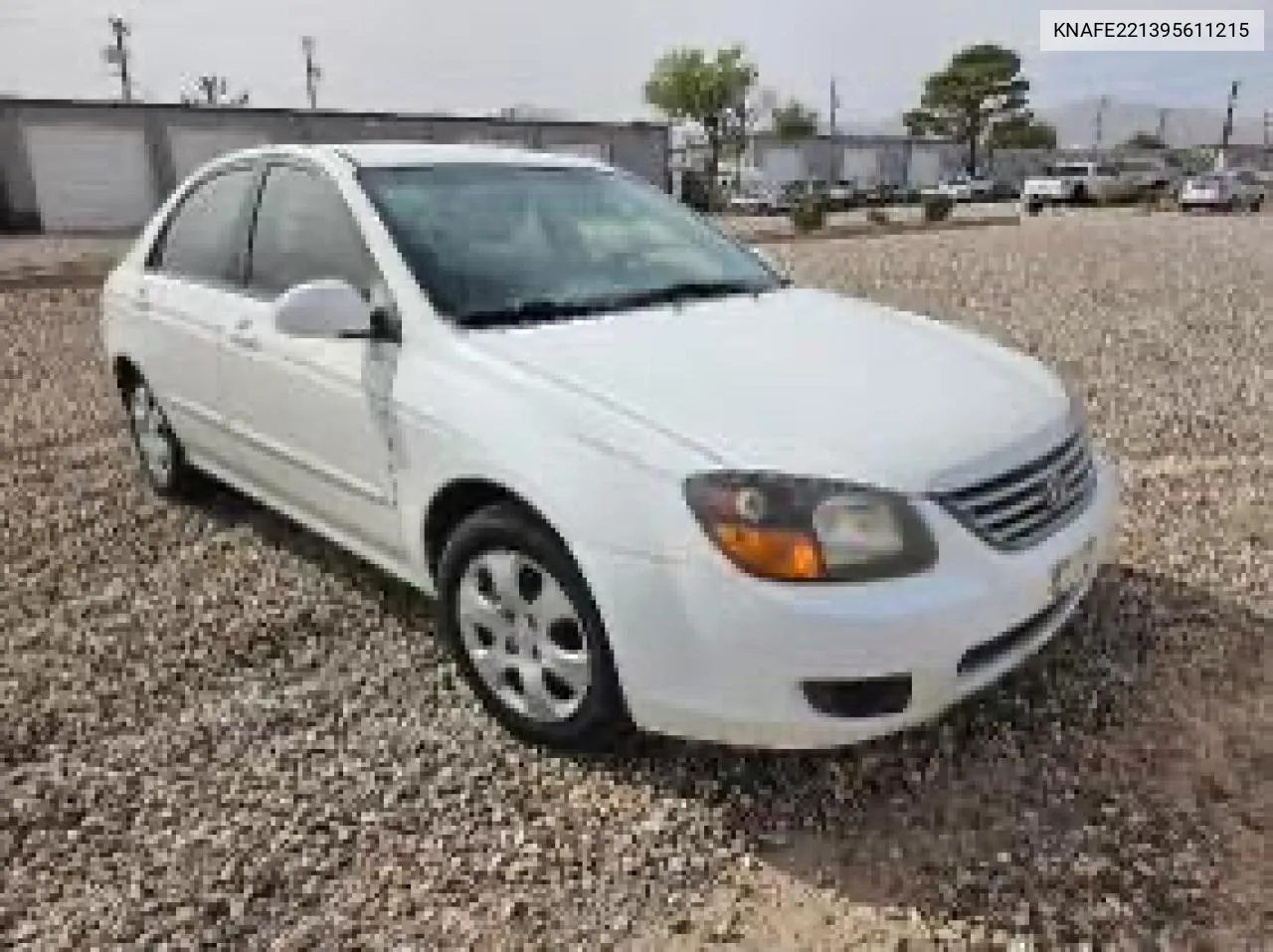 2009 Kia Spectra Ex VIN: KNAFE221395611215 Lot: 80164254