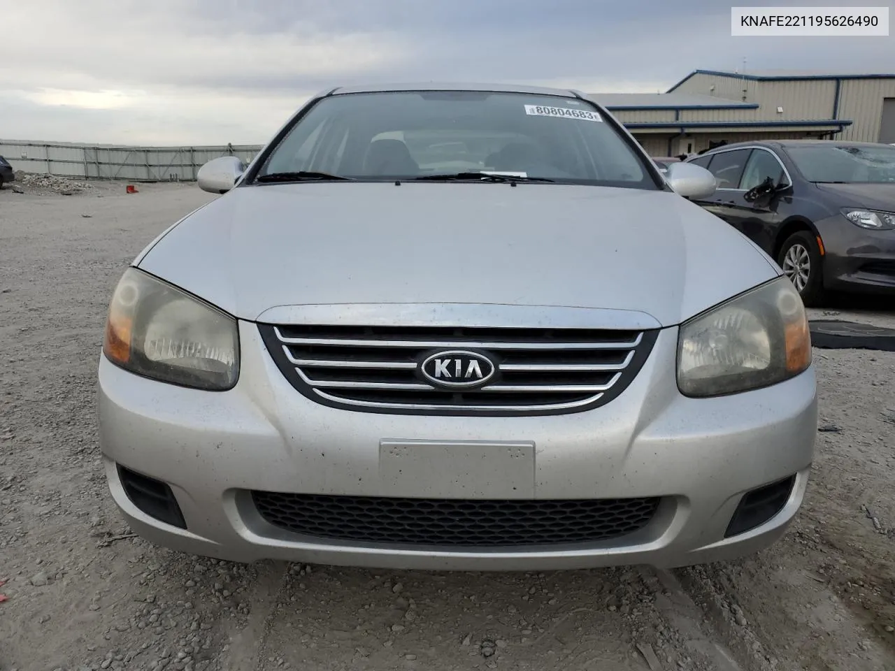 2009 Kia Spectra Ex VIN: KNAFE221195626490 Lot: 80804683