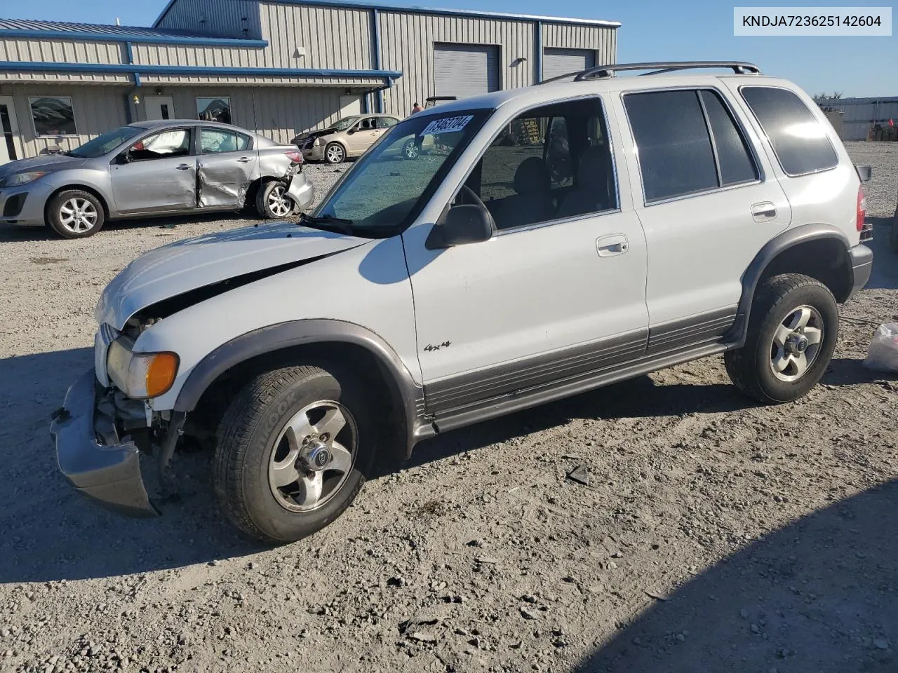 2002 Kia Sportage VIN: KNDJA723625142604 Lot: 73463704