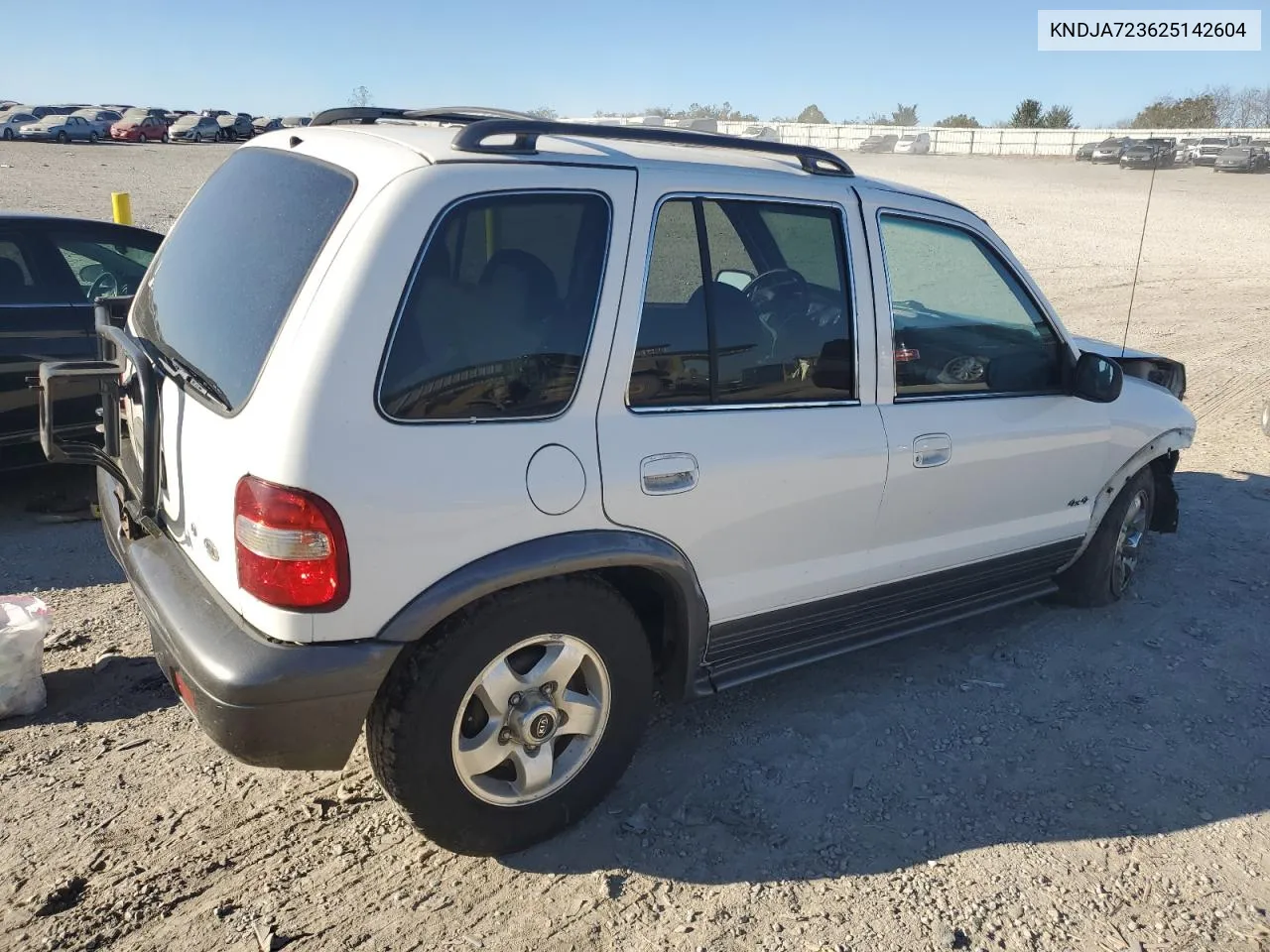 2002 Kia Sportage VIN: KNDJA723625142604 Lot: 73463704