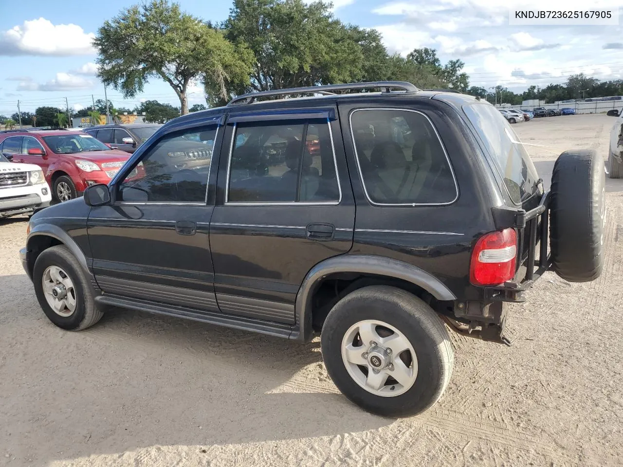 2002 Kia Sportage VIN: KNDJB723625167905 Lot: 74193854