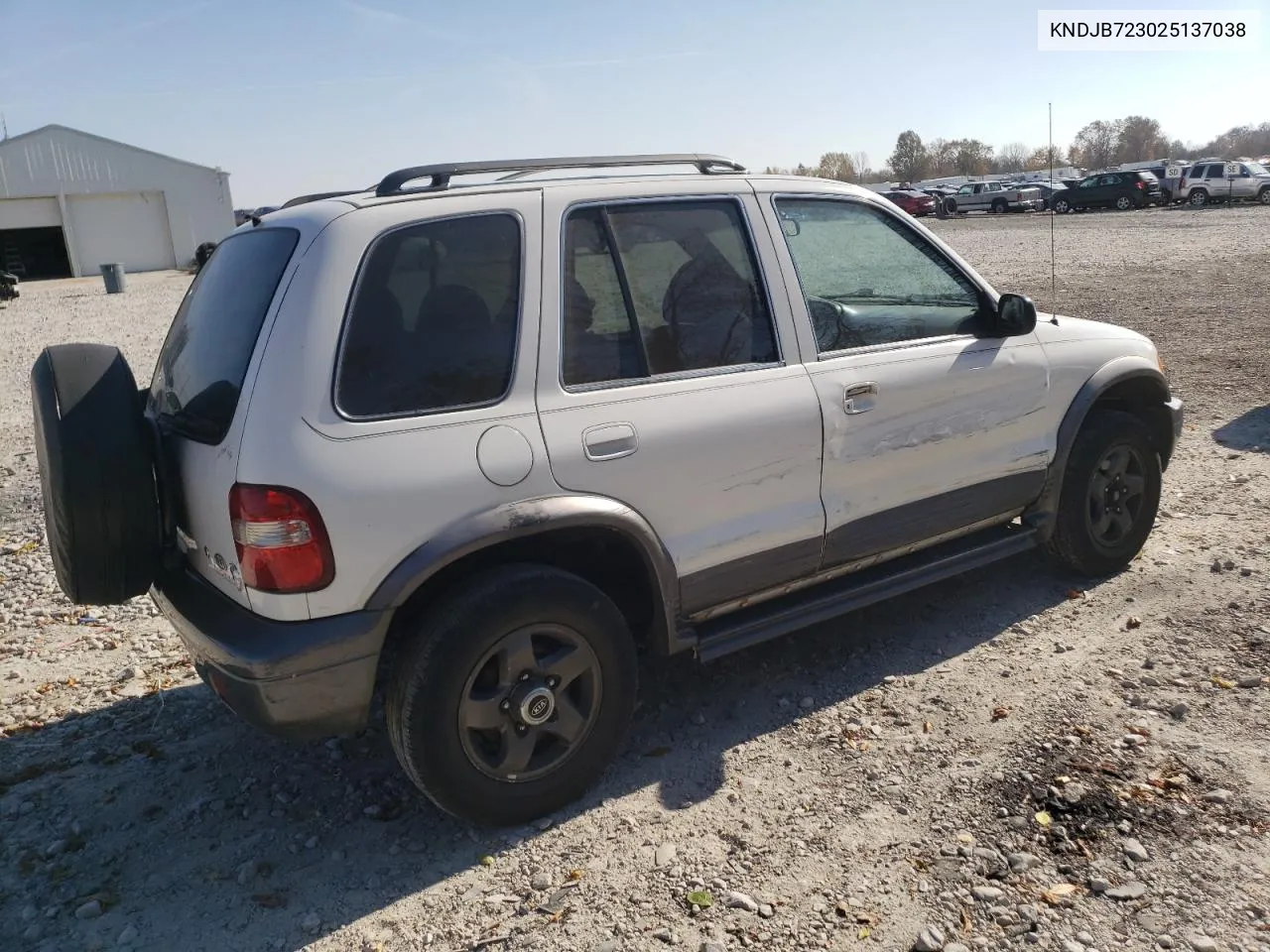 2002 Kia Sportage VIN: KNDJB723025137038 Lot: 78737144