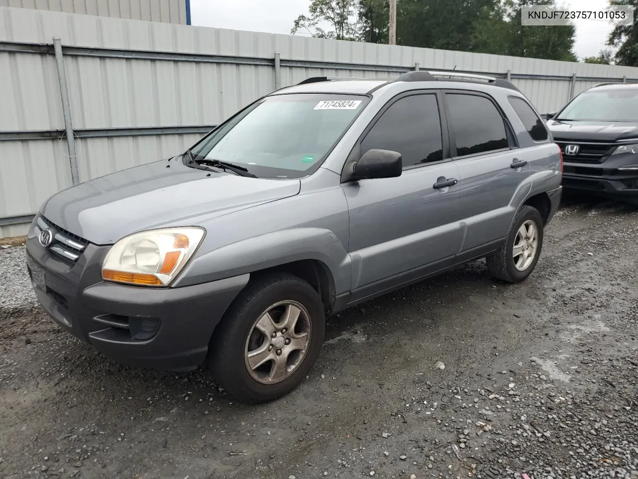 2005 Kia New Sportage VIN: KNDJF723757101053 Lot: 71745824