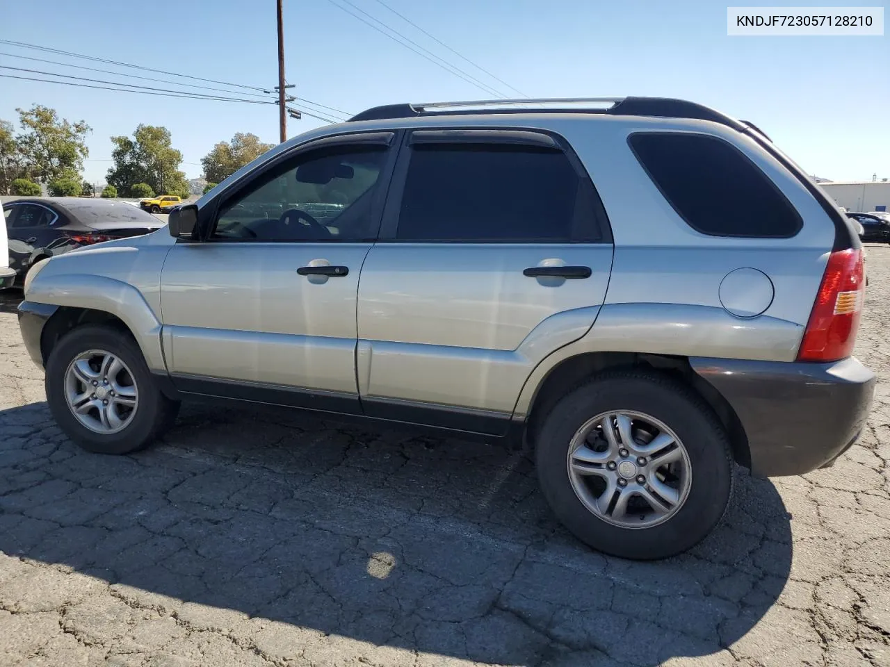 2005 Kia New Sportage VIN: KNDJF723057128210 Lot: 74383764