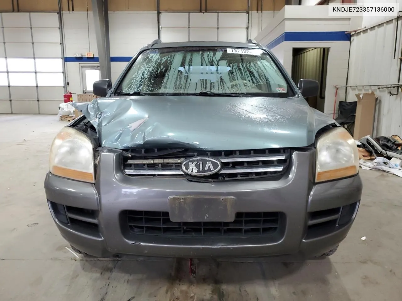 2005 Kia New Sportage VIN: KNDJE723357136000 Lot: 78710044