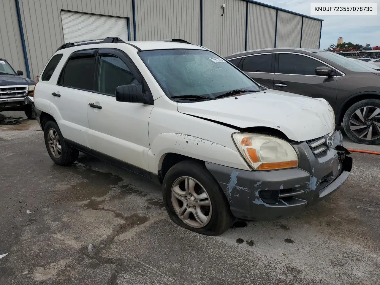 2005 Kia New Sportage VIN: KNDJF723557078730 Lot: 79823504