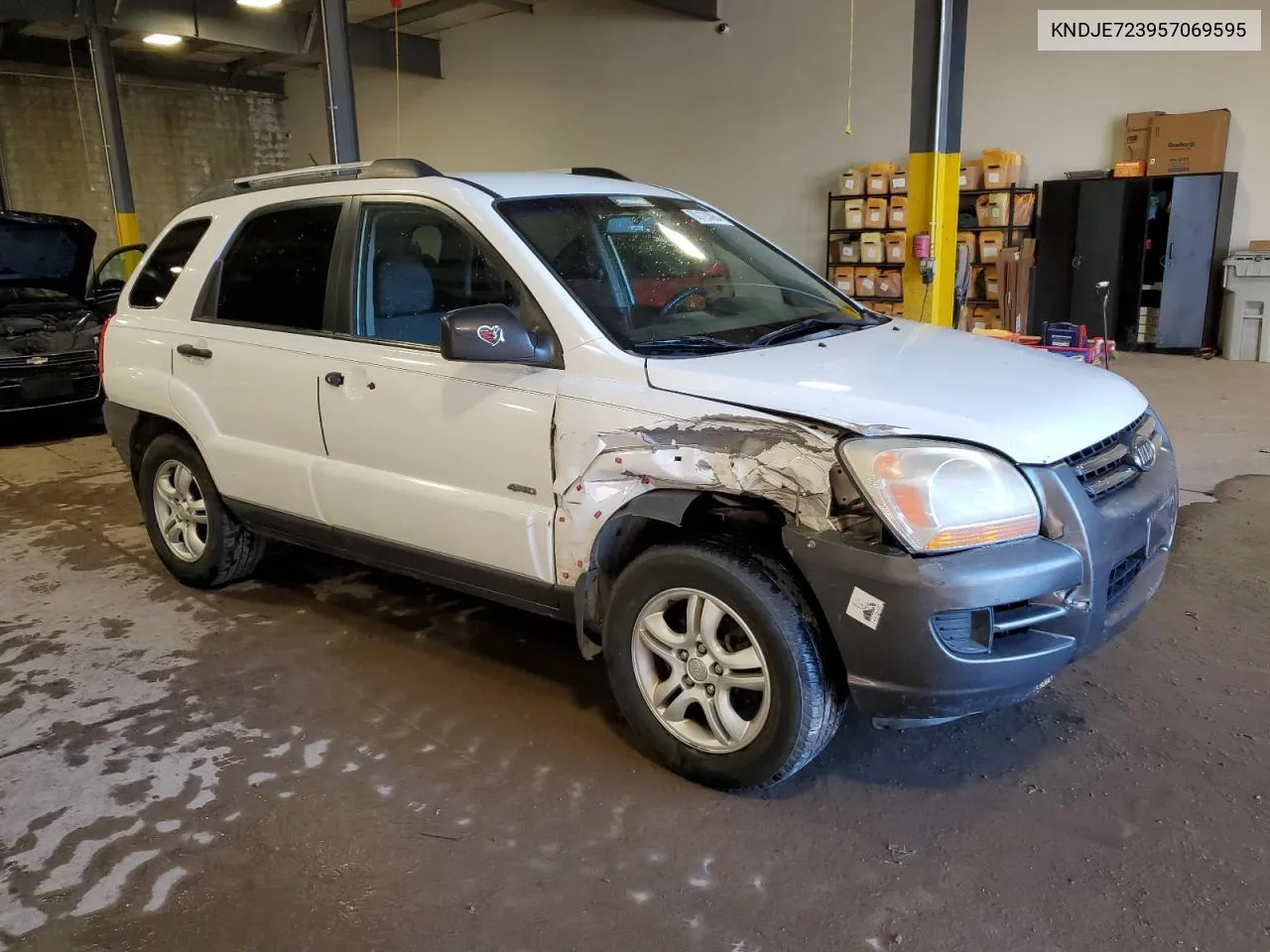 2005 Kia New Sportage VIN: KNDJE723957069595 Lot: 80123084