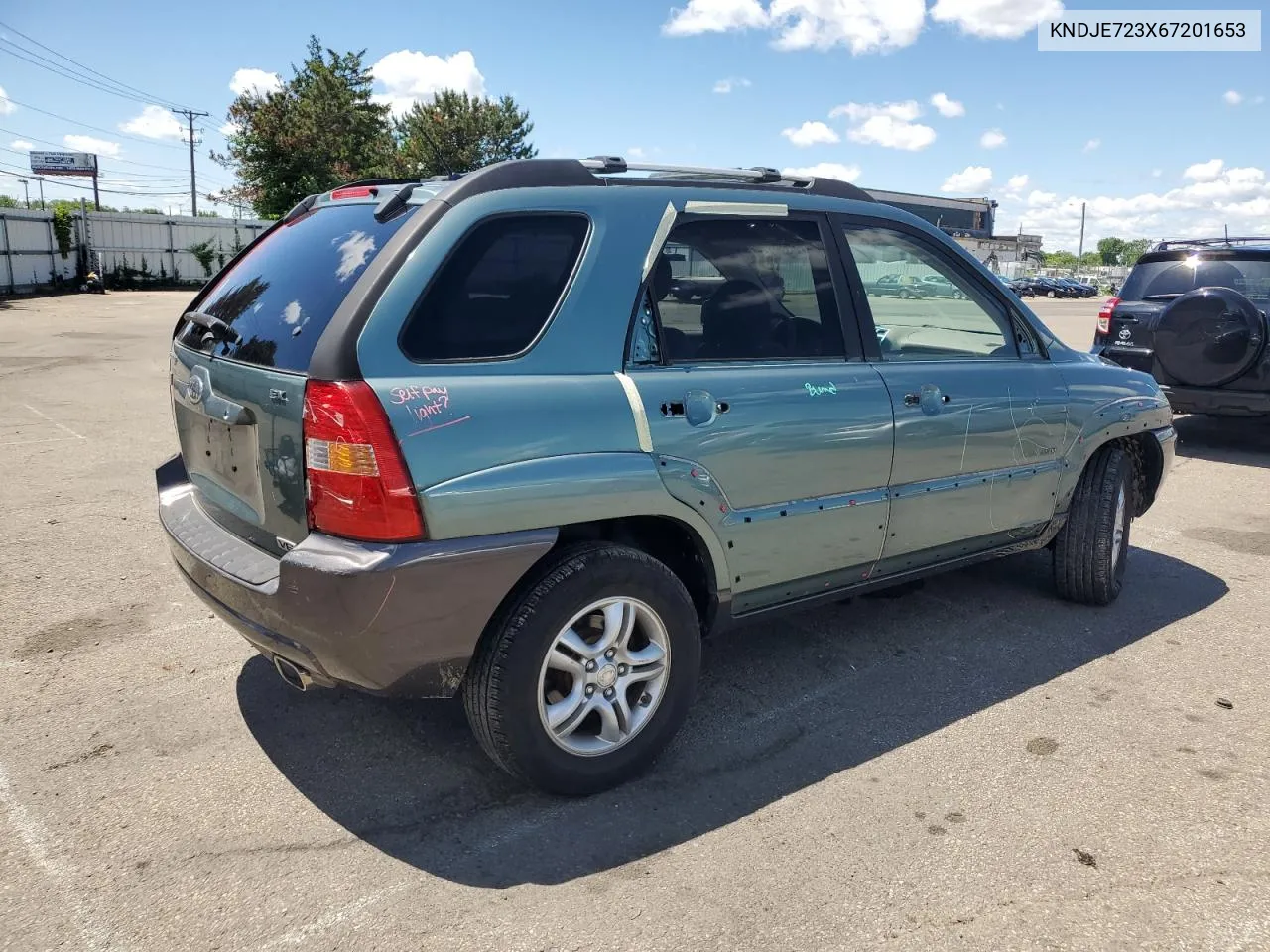 2006 Kia New Sportage VIN: KNDJE723X67201653 Lot: 52668774