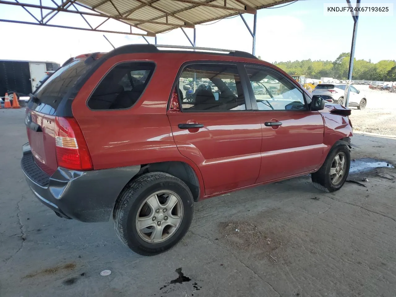 KNDJF724X67193625 2006 Kia New Sportage