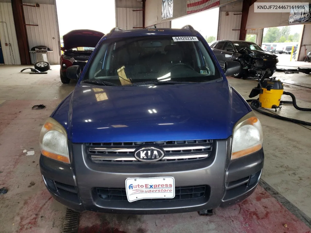 2006 Kia New Sportage VIN: KNDJF724467161916 Lot: 64420234