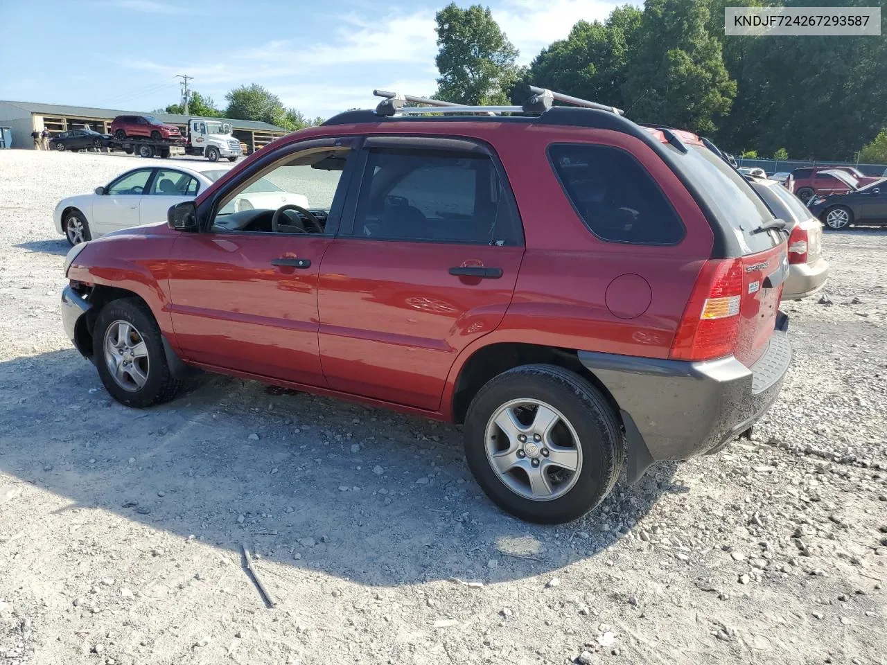 2006 Kia New Sportage VIN: KNDJF724267293587 Lot: 65902344