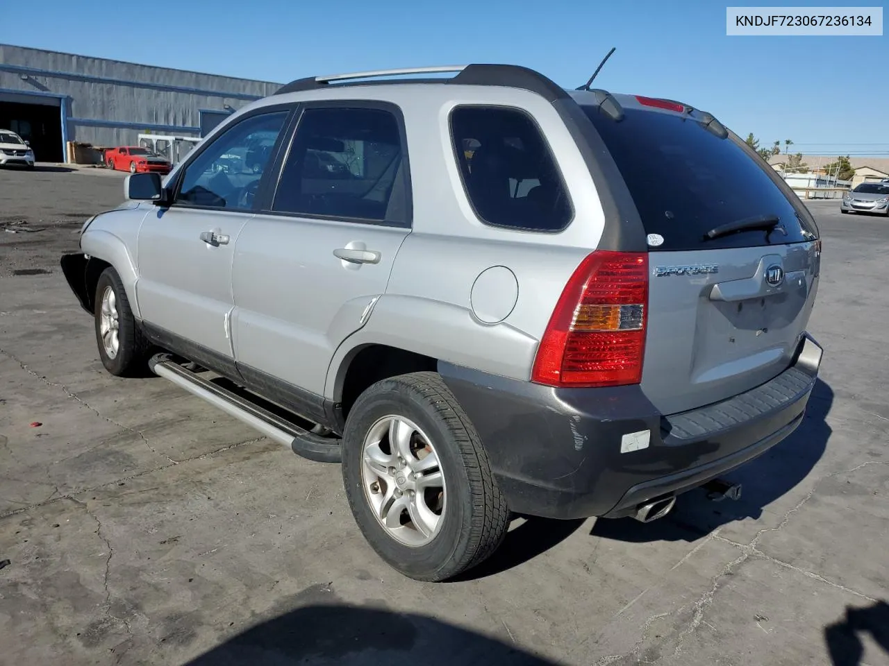 2006 Kia New Sportage VIN: KNDJF723067236134 Lot: 67603174