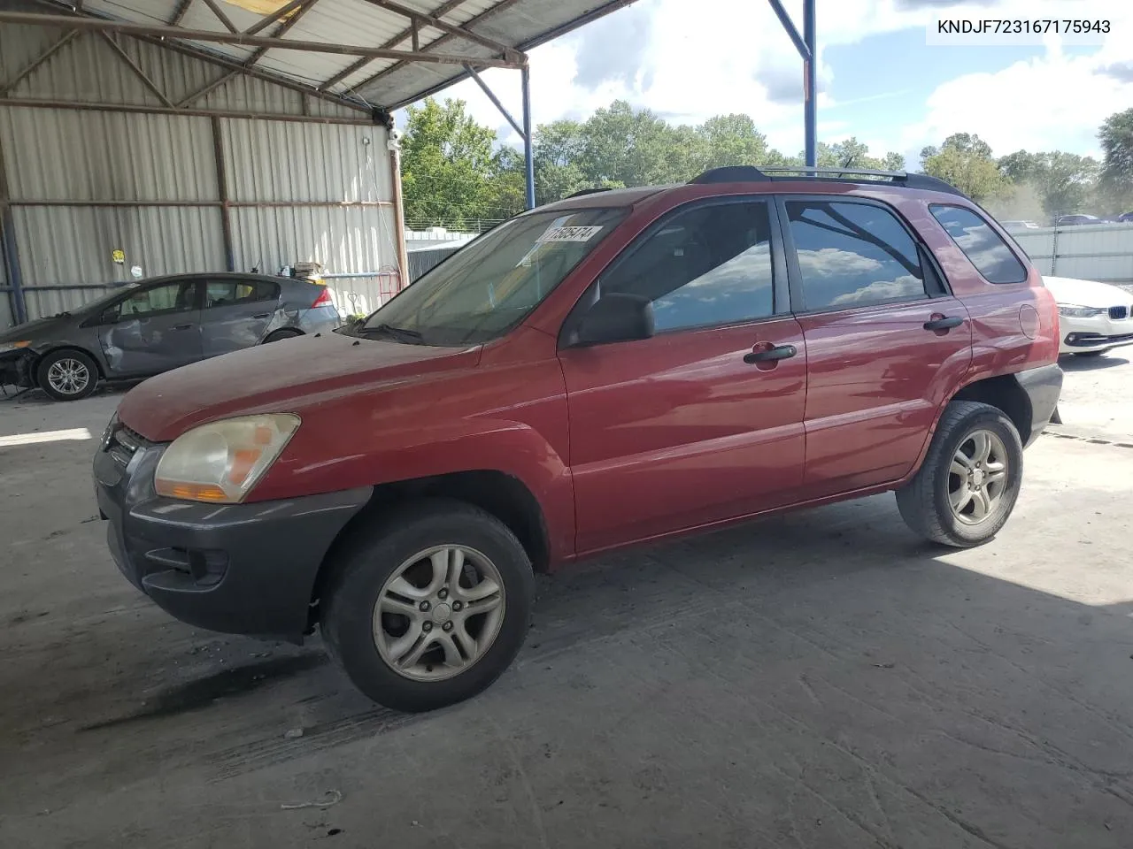 KNDJF723167175943 2006 Kia New Sportage