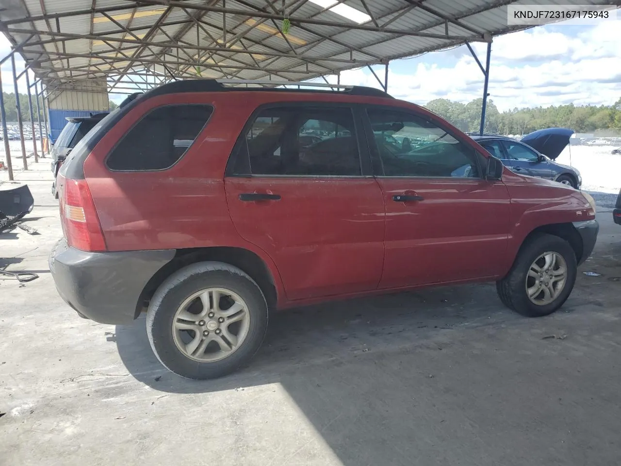 KNDJF723167175943 2006 Kia New Sportage