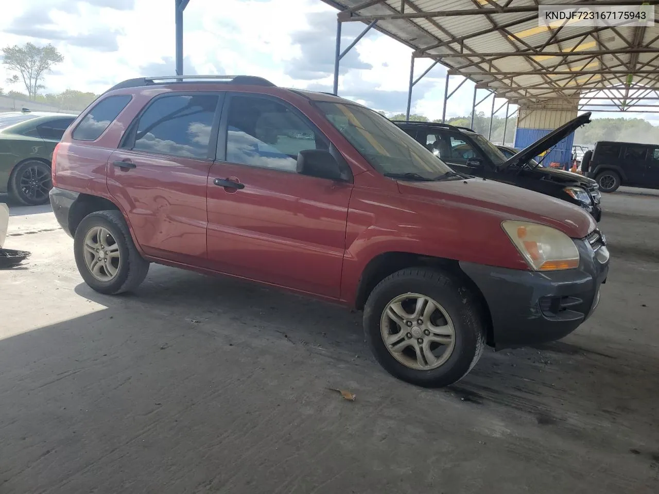 KNDJF723167175943 2006 Kia New Sportage