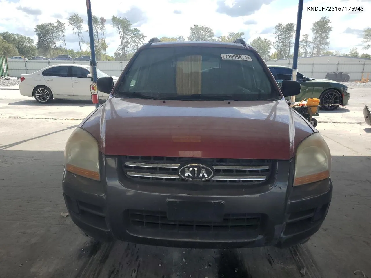 2006 Kia New Sportage VIN: KNDJF723167175943 Lot: 71505474