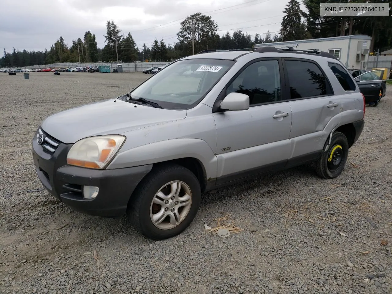 2006 Kia New Sportage VIN: KNDJE723367264013 Lot: 72228174