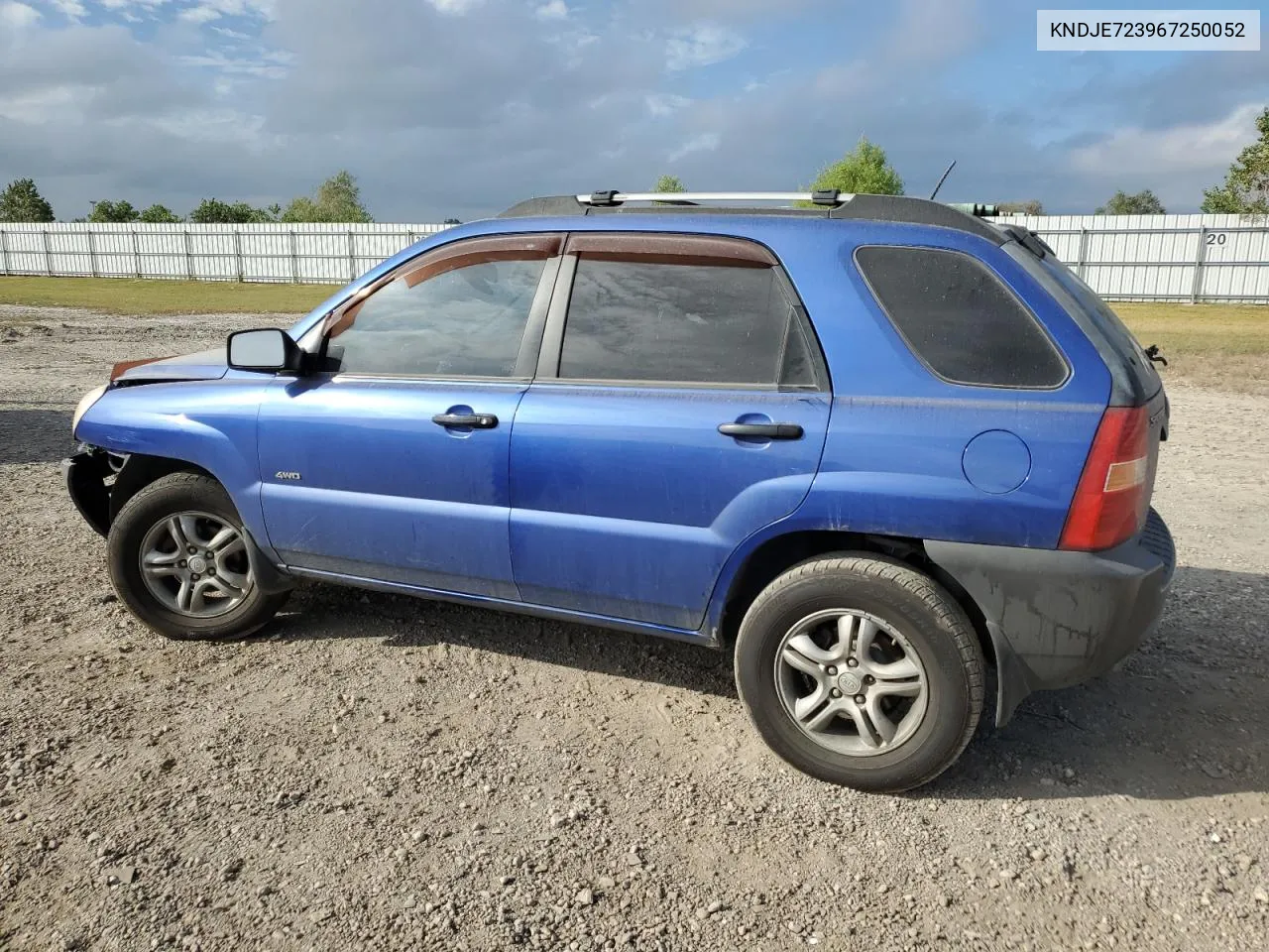 2006 Kia New Sportage VIN: KNDJE723967250052 Lot: 74612334