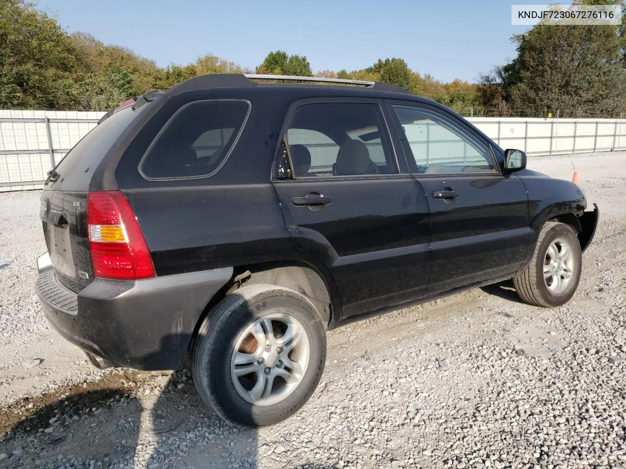 2006 Kia New Sportage VIN: KNDJF723067276116 Lot: 75427674