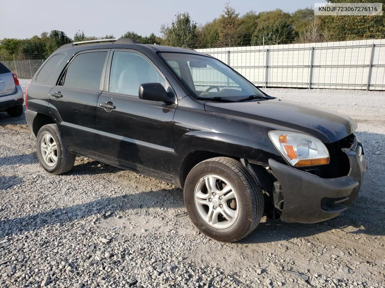 2006 Kia New Sportage VIN: KNDJF723067276116 Lot: 75427674