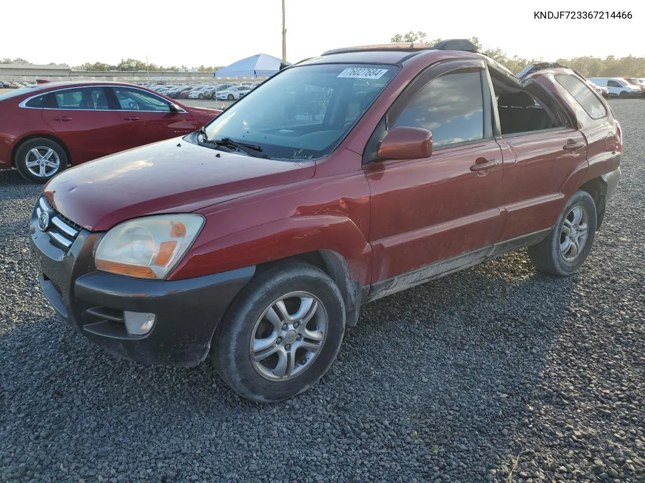 2006 Kia New Sportage VIN: KNDJF723367214466 Lot: 76027684