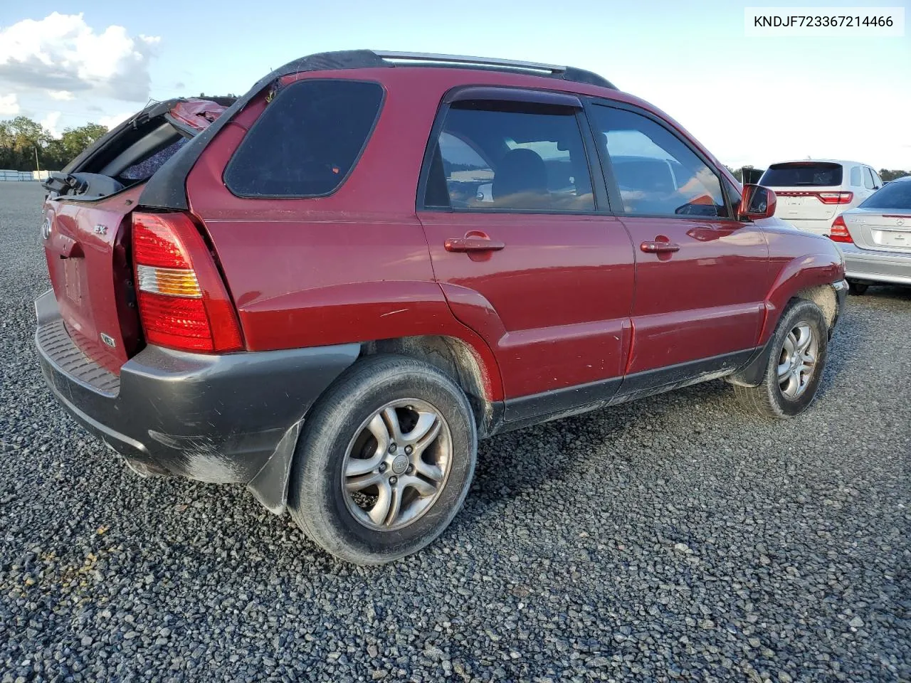 2006 Kia New Sportage VIN: KNDJF723367214466 Lot: 76027684