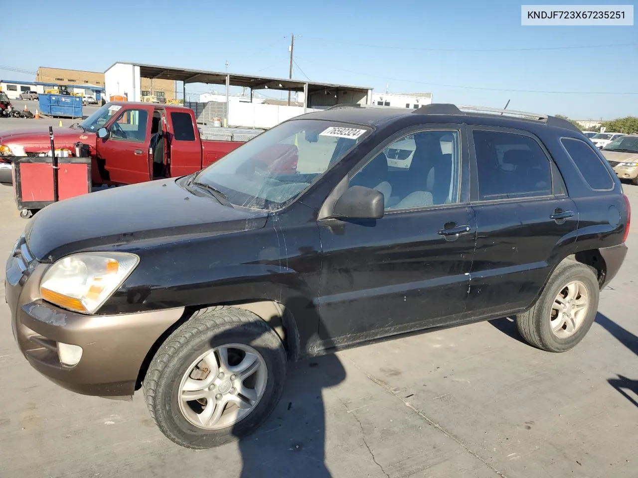 KNDJF723X67235251 2006 Kia New Sportage