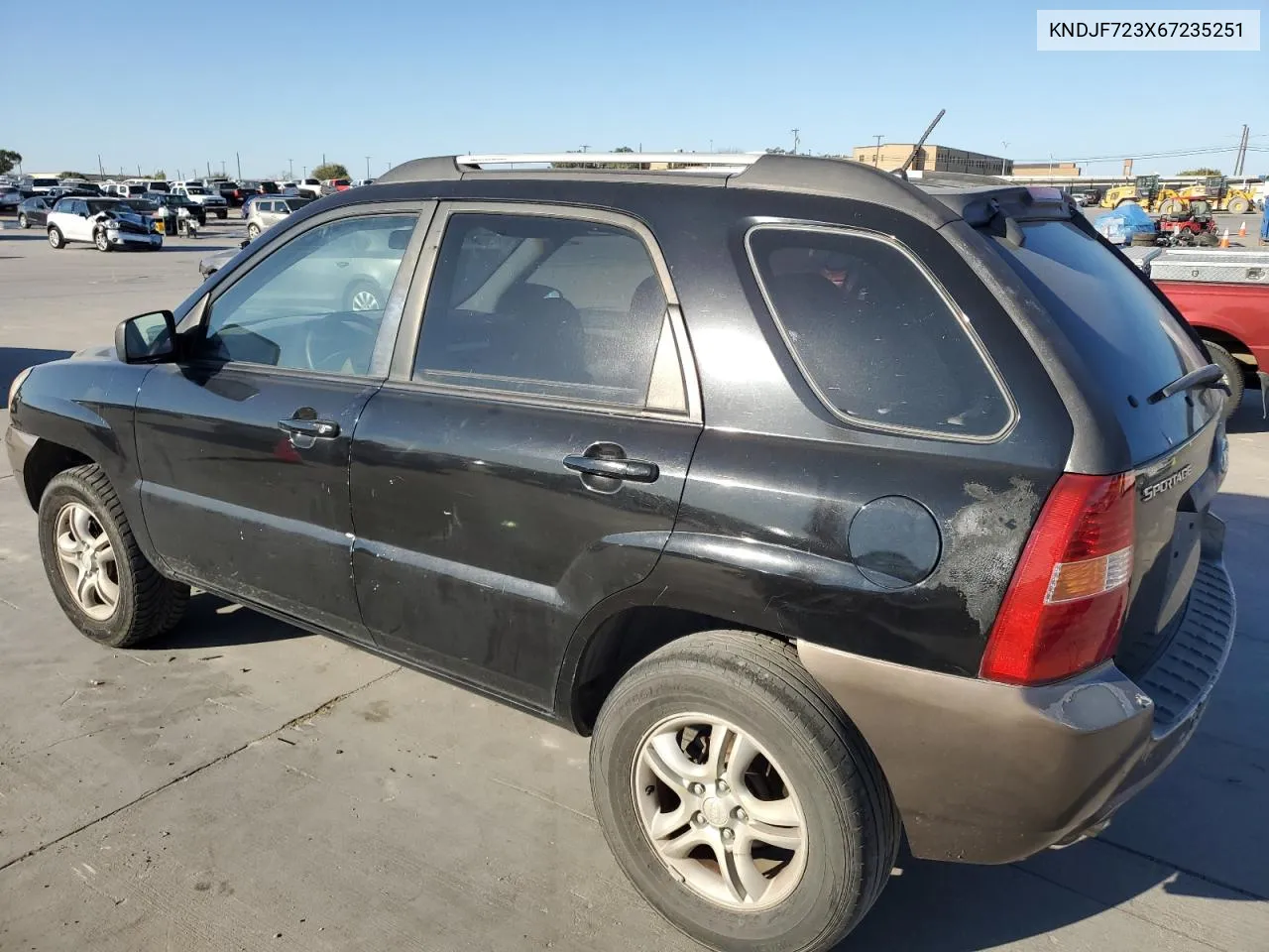 2006 Kia New Sportage VIN: KNDJF723X67235251 Lot: 76592324