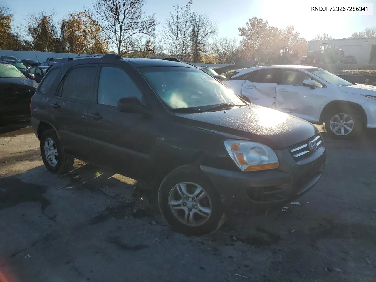 2006 Kia New Sportage VIN: KNDJF723267286341 Lot: 78798684