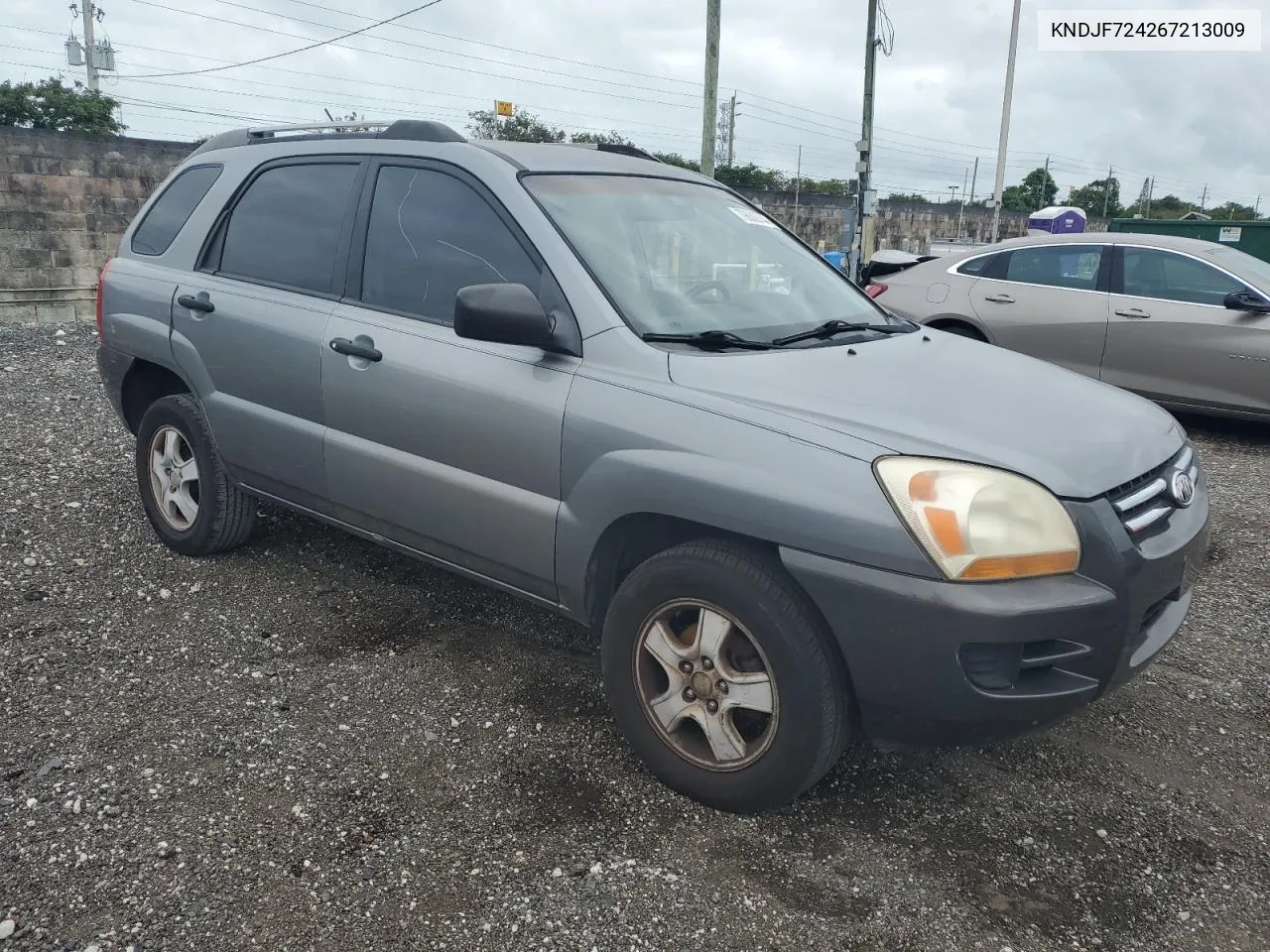 2006 Kia New Sportage VIN: KNDJF724267213009 Lot: 79639744