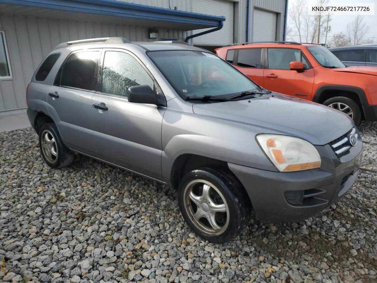 2006 Kia New Sportage VIN: KNDJF724667217726 Lot: 80434504