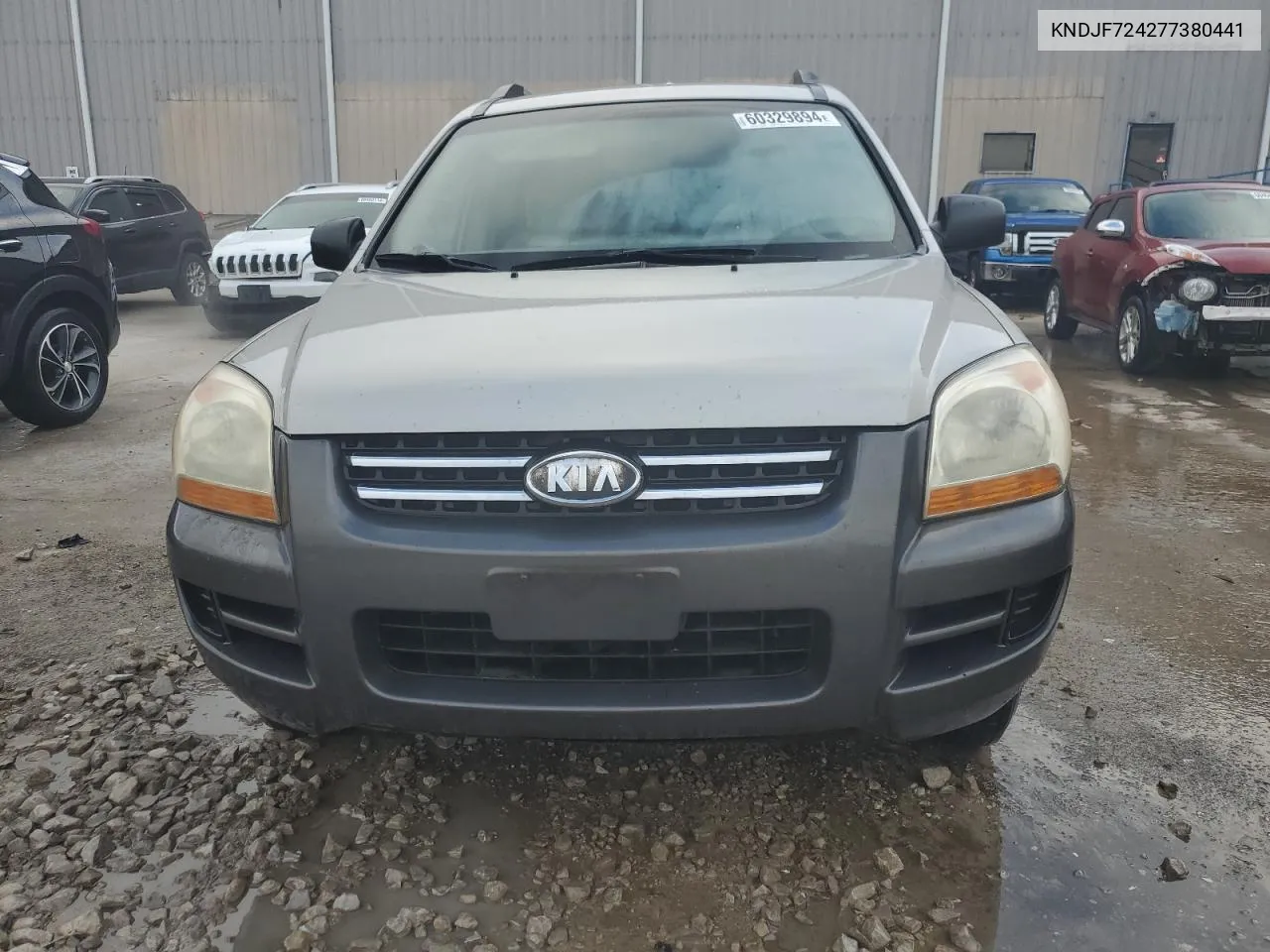 KNDJF724277380441 2007 Kia Sportage Lx