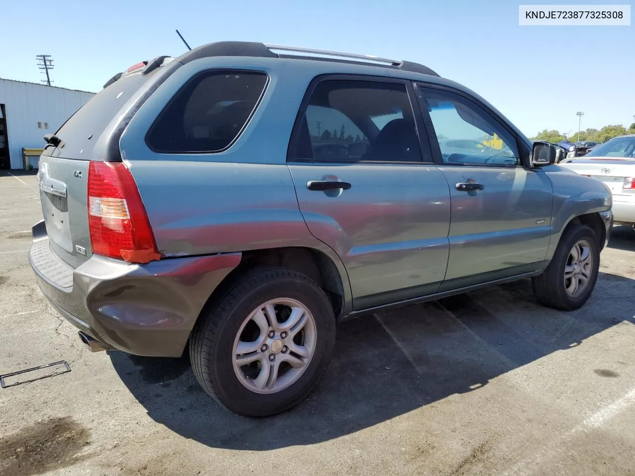 KNDJE723877325308 2007 Kia Sportage Ex