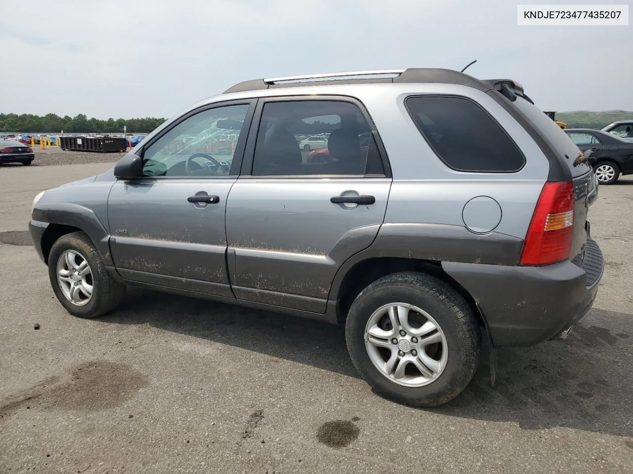 2007 Kia Sportage Ex VIN: KNDJE723477435207 Lot: 65128744