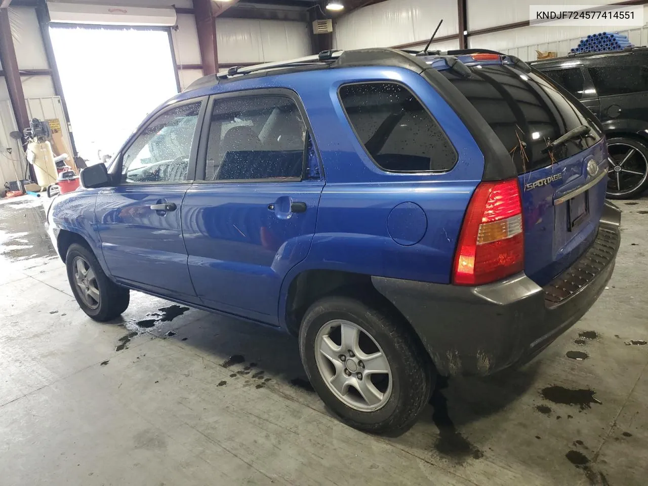 2007 Kia Sportage Lx VIN: KNDJF724577414551 Lot: 66161904