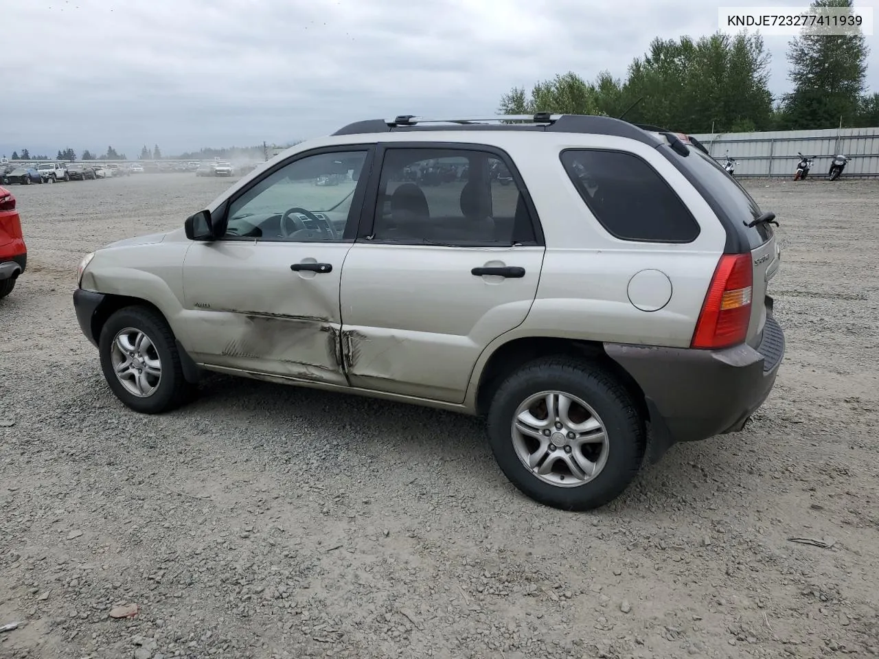 2007 Kia Sportage Ex VIN: KNDJE723277411939 Lot: 66203834