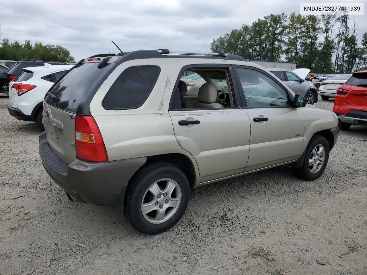 2007 Kia Sportage Ex VIN: KNDJE723277411939 Lot: 66203834